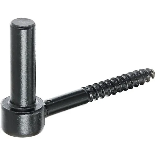 Pivot balama de suspendare Alberts Ø14 x 52mm cu filet, otel zincat negru