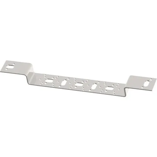 Placa de fixare pentru perete, 2 posturi, otel zincat, diametru 40mm, set 1 buc