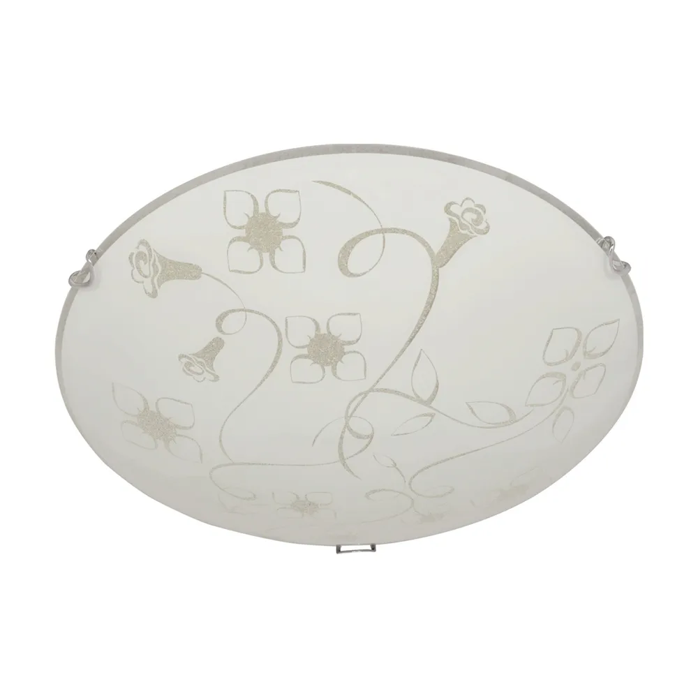 Plafoniera Fiori KL 8021, 1 x E27, alb, clasic