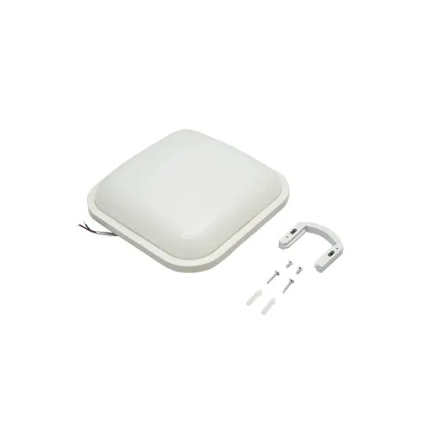 Plafoniera LED 20W, 220V 6500K, 220x220x65mm lumina rece corp iluminat interior/exterior Breckner Germany — imaginea 2