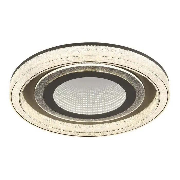 Plafoniera LED Alsuna 48557-48, 48 W, 2160 lm, lumina calda / neutra / rece, dimabil, cu telecomanda, antracit, modern