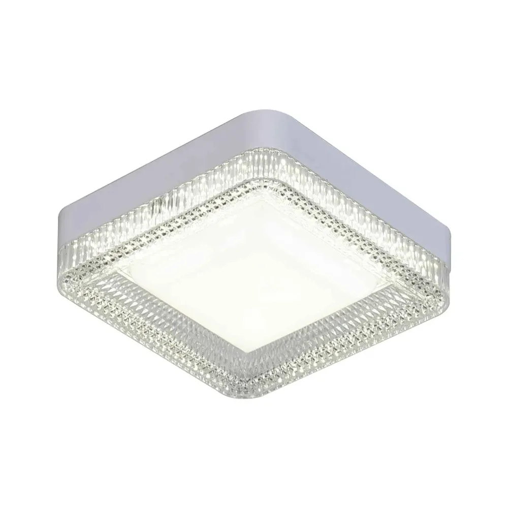 Plafoniera LED Genius KL151139, 18 W, 1660 lm, lumina neutra, alb, modern