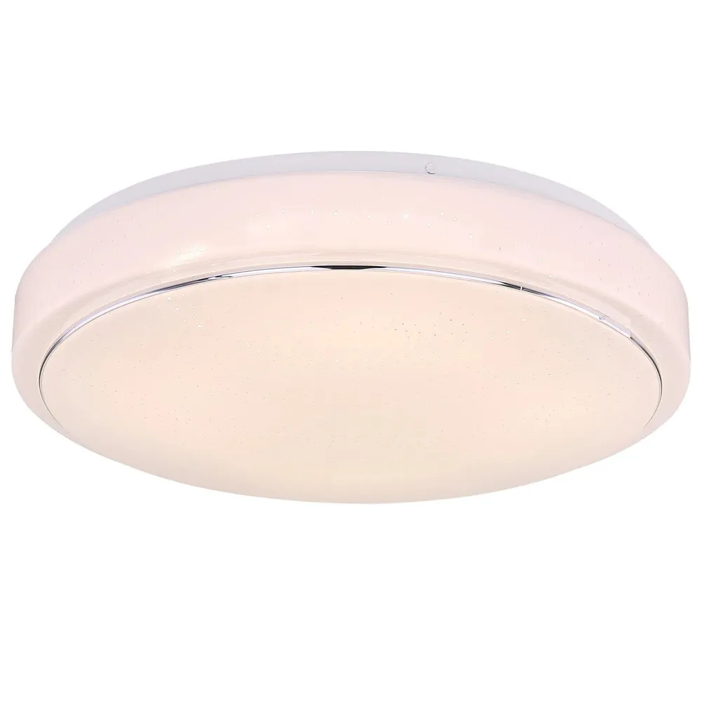 Plafoniera LED Kalle 48408-24, 24 W, 1900 lm, lumina calda / neutra / rece, alb + opal, modern