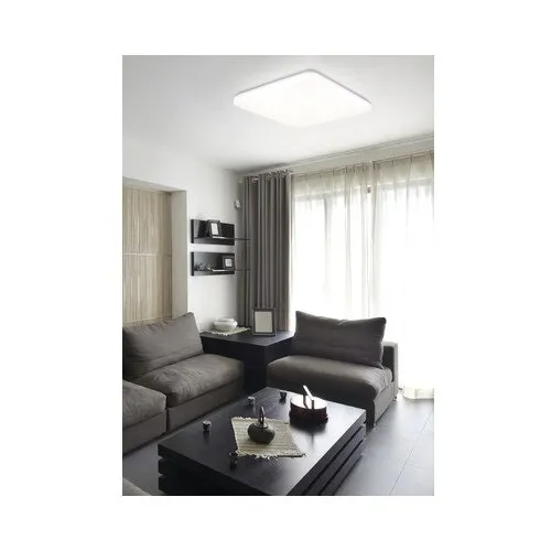 Plafoniera LED Top Light Ocean, 48W, 4800 lumeni, forma patrata, alb, 54x54cm