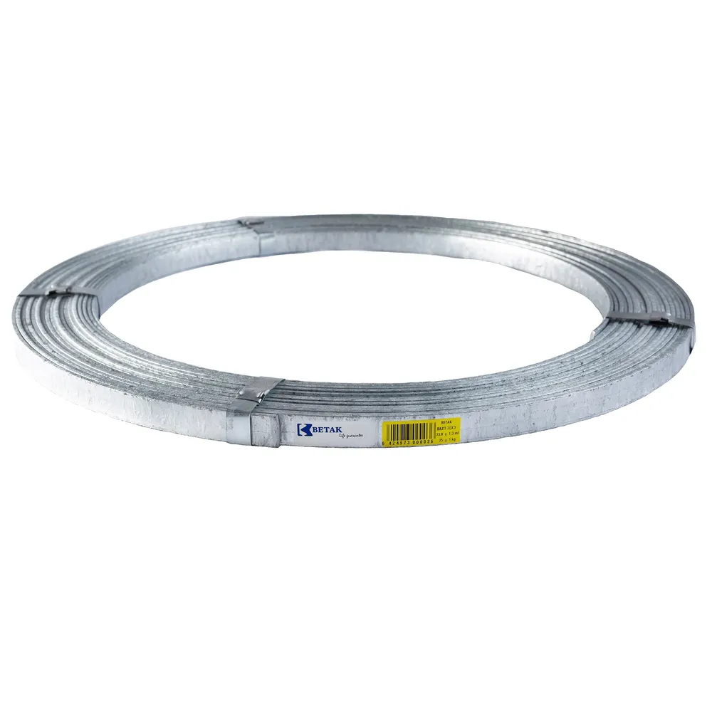 Platbanda / banda zincata termic Betak, 30 x 3 mm, rola 25 kg