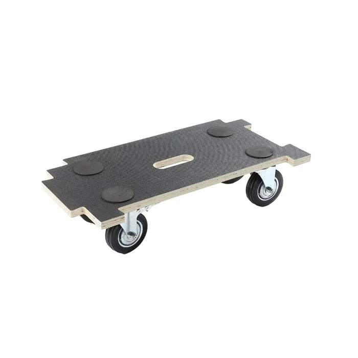 Platforma MDF, pentru transport, cu roti din polipropilena, Holzer TT3180CA, 58 x 29 cm, 400 kg