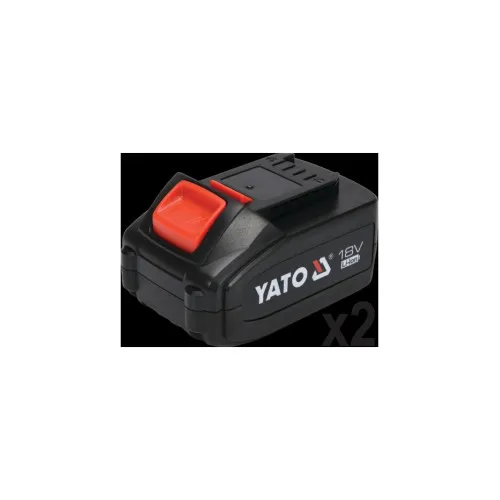 Polizor unghiular 18 V cu 2 acumulatori Yato — imaginea 4