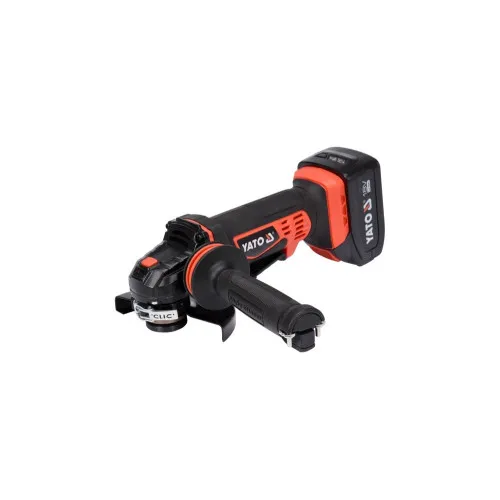 Polizor unghiular 18 V cu 2 acumulatori Yato — imaginea 2