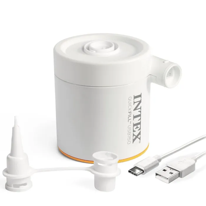 Pompa aer pentru produse gonflabile, electrica, 5V, Intex 66616 Quickfill USB