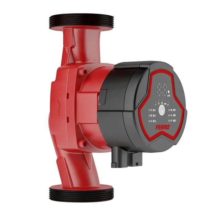 Pompa de recirculare apa calda Ferro GPA III 25-4-180, 25 W, H max. 4 m, Q max. 2.8 mc/h, 180 mm, 230 V, 1 1/2"
