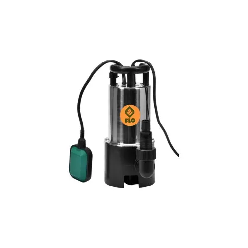 Pompa submersibila apa curata si murdara 1100W inox cu plutitor 10 m FLO