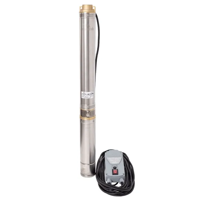 Pompa submersibila apa curata Wasserkonig SI8594, 1200 W, carcasa inox, 5.64 mc/h, H max. 85 m, IP68