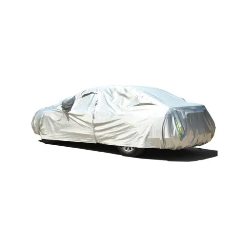 Prelata Auto Universala Premium Hatchback L 4.4x1.8x1.6m Impermeabila cu Fermoar