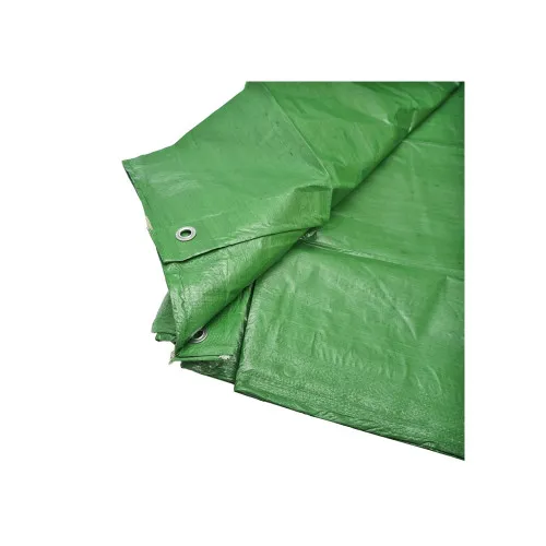 Prelata cu ochiuri de prindere 100g/m² verde 2x3m Breckner Germany — imaginea 2
