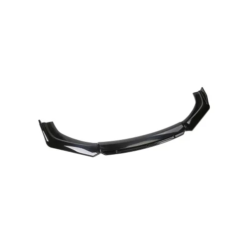 Prelungire bara fata universala spoiler auto negru lucios 175 cm din ABS flexibil 4 piese