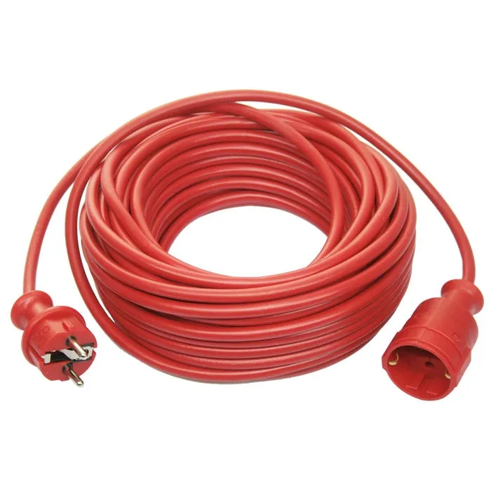 Prelungitor cu fisa si cupla, contact de protectie, 20 m, 3 x 1.5 mmp