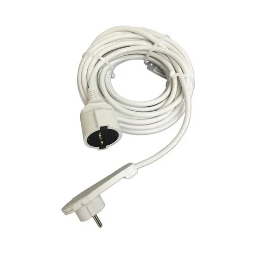 Prelungitor electric 5m 3500W alb fisa plata
