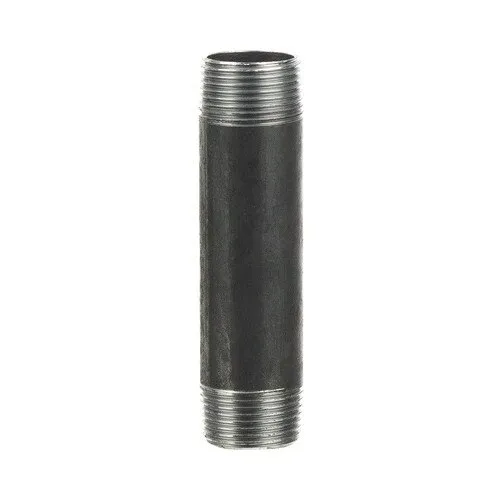 Prelungitor teava neagra filetat 3/4x15 cm