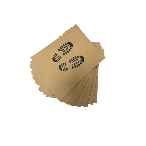 Pres covoras hartie protectie podea auto set 100 bucati 40x50cm