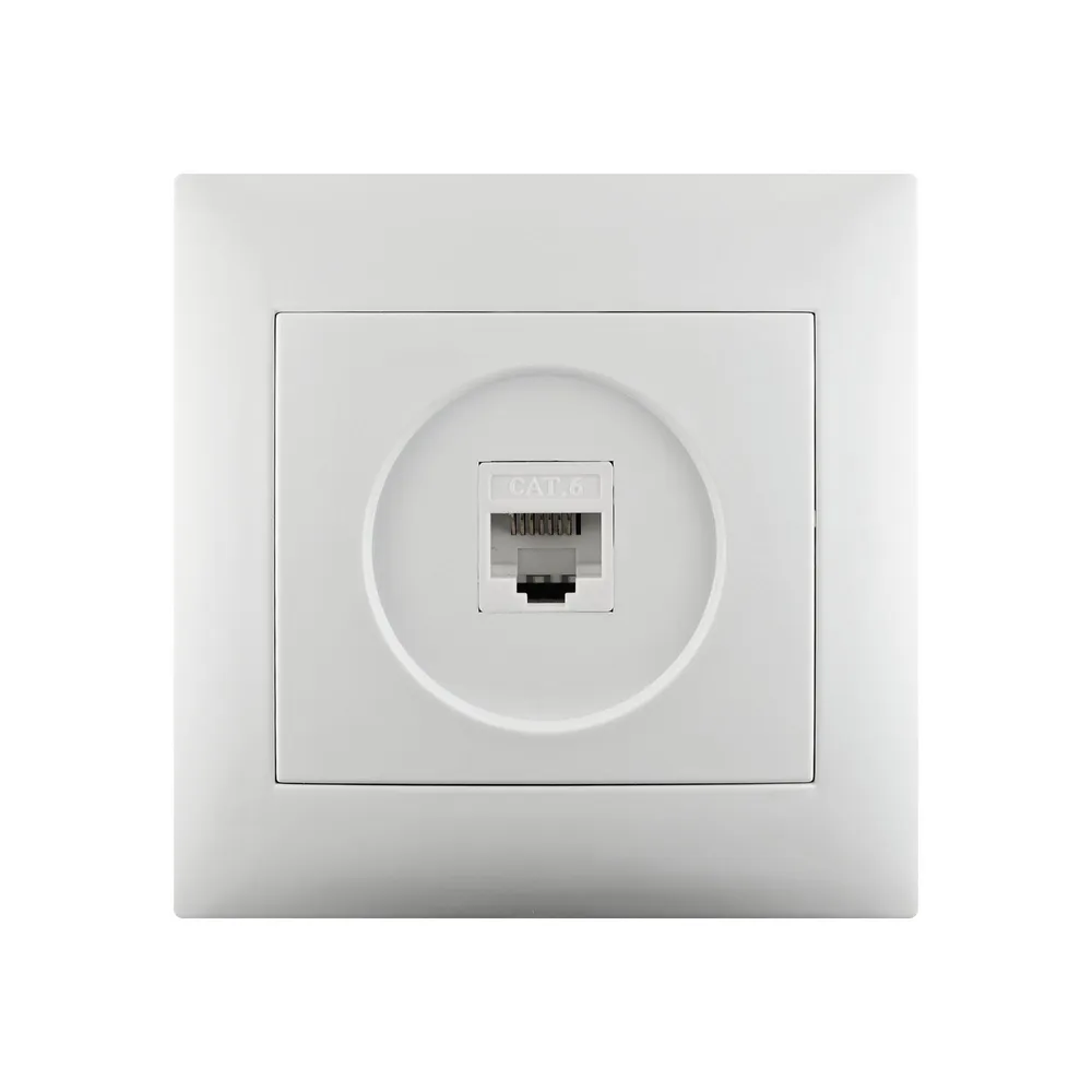 Priza date (RJ45) Lexman Lika, clasica, IP20, alba
