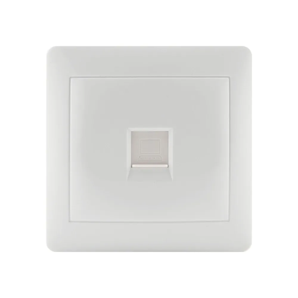 Priza date (RJ45) Lexman, montaj aplicat, interior, IP20, alba