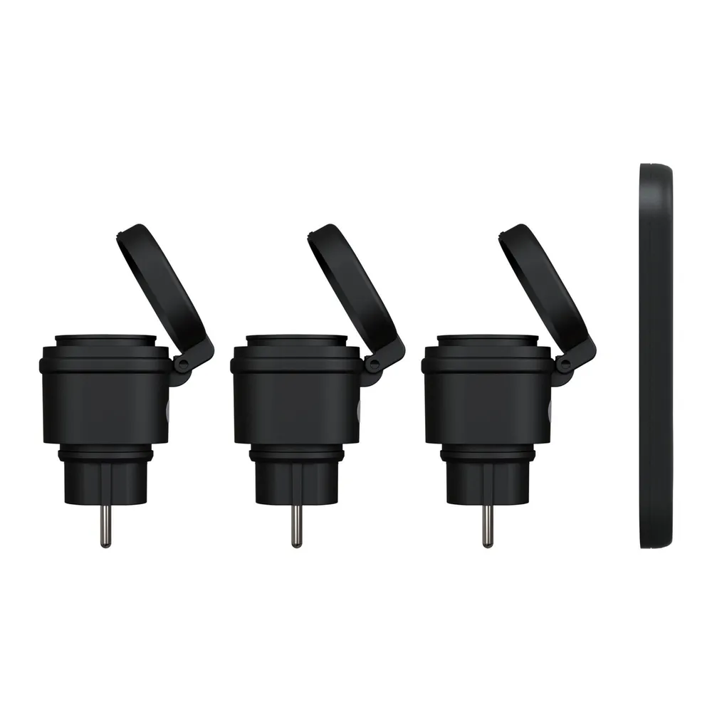 Priza programabila Lexman, cu telecomanda, de exterior, 3000 W