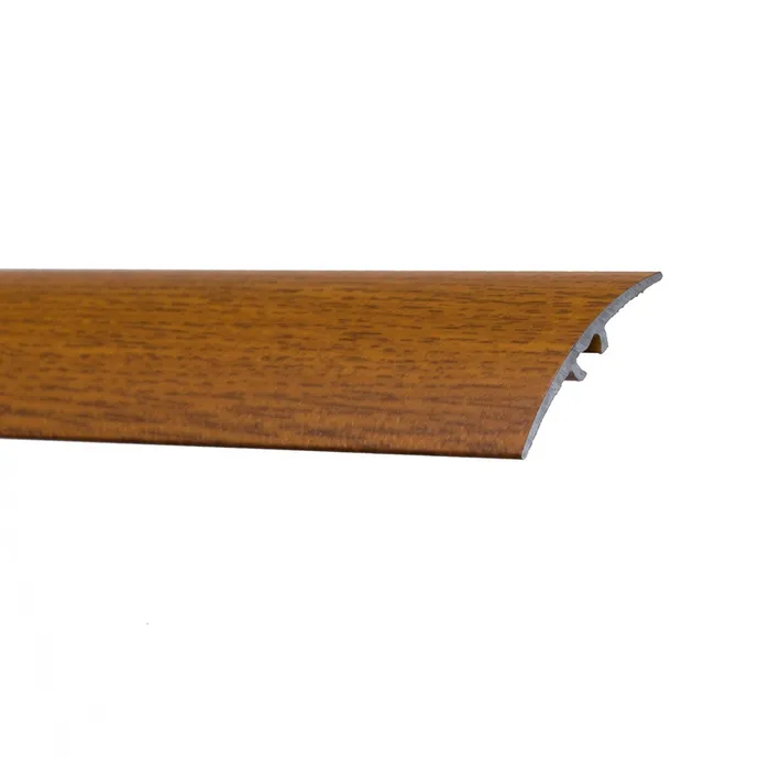 Profil de trecere din aluminiu S64, latime 40 mm, lemn exotic, 93 cm