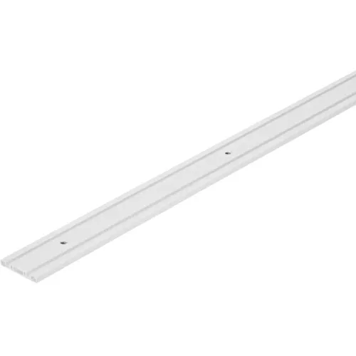 Profil dublu de rulare & ghidaj Hettich SlideLine 1 2m pentru usi glisante, plastic alb