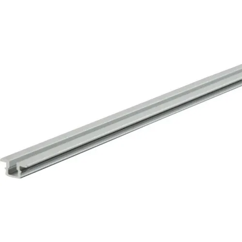 Profil simplu de rulare & ghidaj Hettich SlideLine 1plus 2m pentru usi glisante, aluminiu