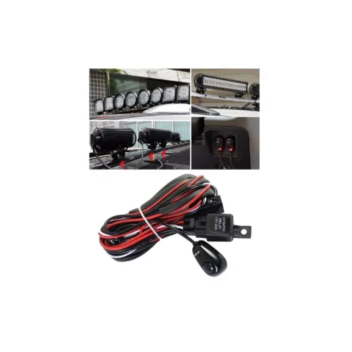 Proiectoare halogen H3 12V 55W 148x75 mm cu cablaj complet set 2 bucati +HAL109 — imaginea 6