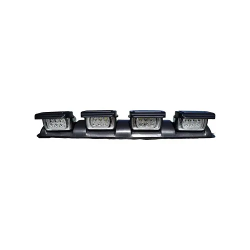 Proiectoare plafon auto LED 96.5 cm cu 4 proiectoare dreptunghiulare cu capac