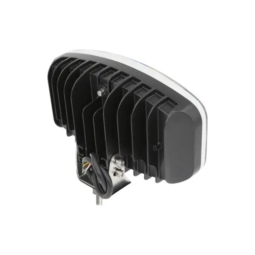 Proiector auto LED 75W 10-30V 2 faze cu DRL alb si portocaliu omologare E9 — imaginea 4