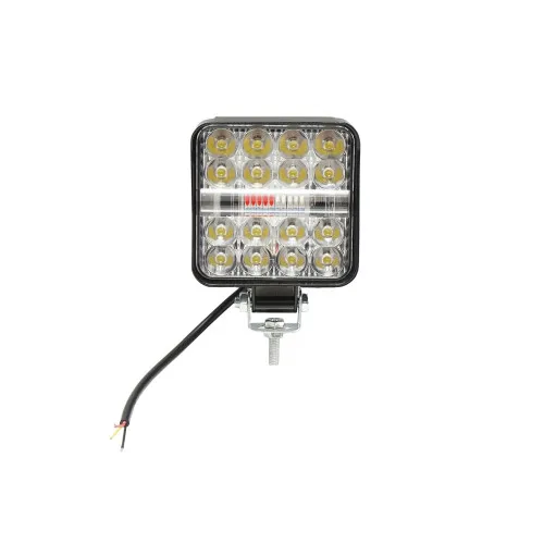 Proiector LED 26 LED-uri 9V-80V 6500K IP67 84x84 mm