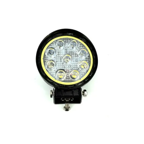 Proiector LED 27W 2200 lm 10V-30V Flood 60° cu Angel Eyes — imaginea 3