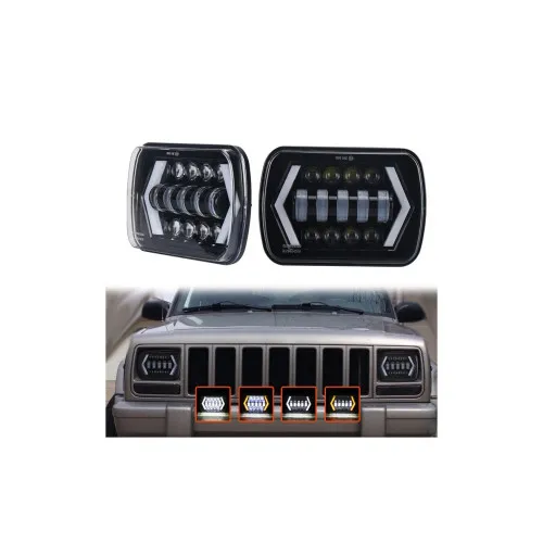 Proiector LED 39W 12V 2 faze DRL cu semnalizare — imaginea 3