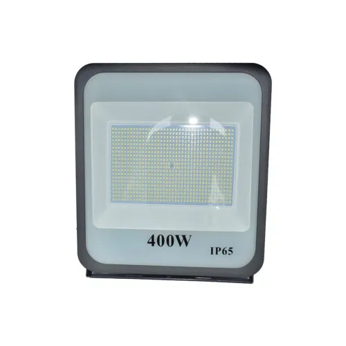 Proiector LED 400W 220V 6500K IP65 38x42x10cm pentru casa si exterior