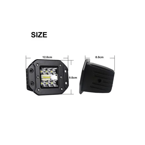 Proiector LED 48W 12V-24V spot 30° 3030 SMD — imaginea 5