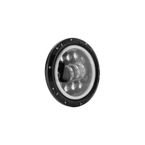 Proiector LED 7 inch 12V 2 faze DRL semnalizare compatibil Jeep Land Rover Mercedes ARO
