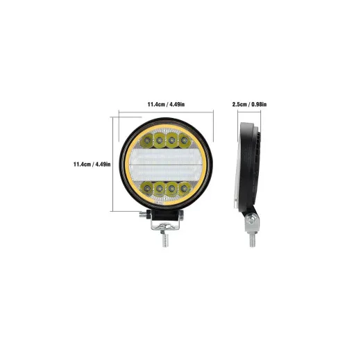 Proiector LED 72W 9-32V Combo 6500K lumina de zi IP67 — imaginea 3