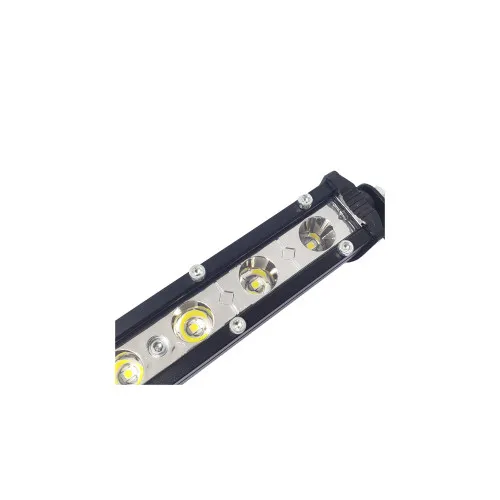 Proiector LED Bar slim 18W 12V-24V Spot 30° 6000K 26.4cm — imaginea 4