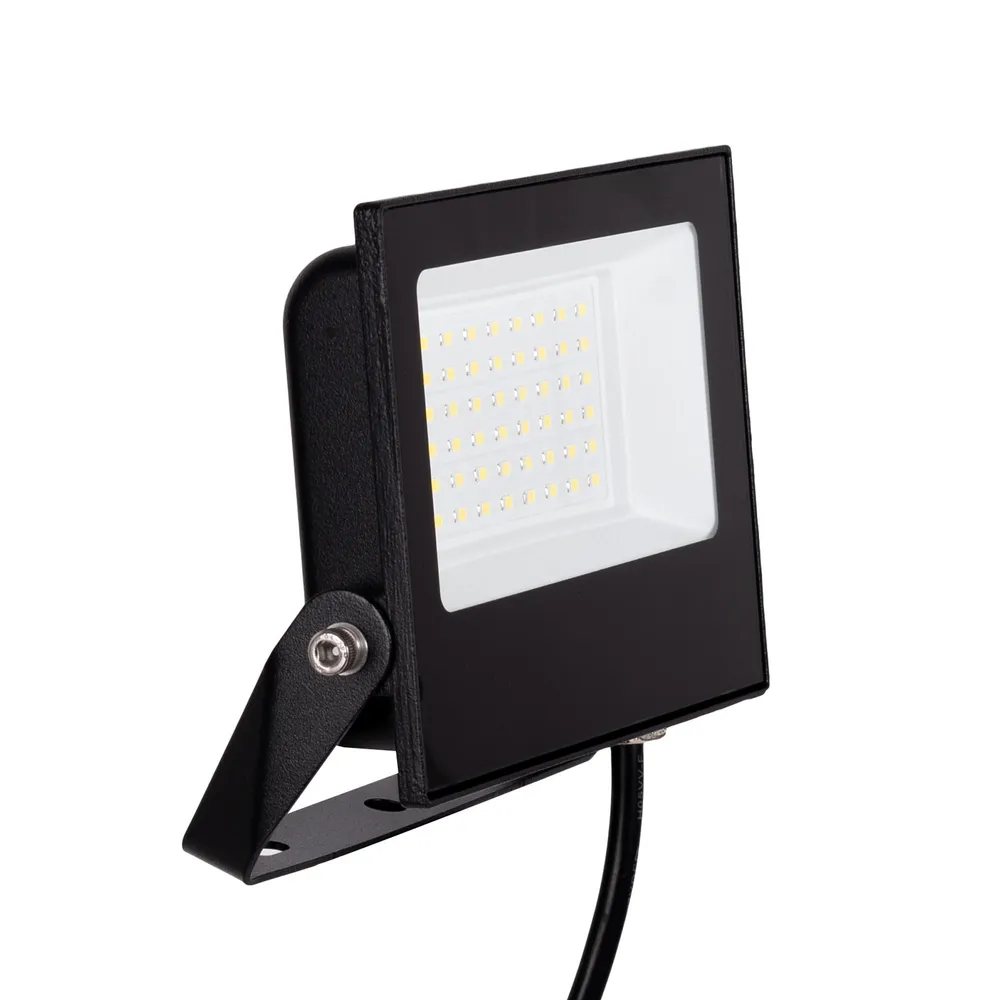 Proiector LED Novelite, 75W, 7125lm, 6500K, IP65, negru