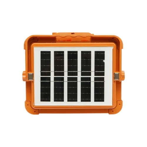 Proiector LED portabil 500W solar 3W baterie 12000mAh 6 moduri USB Power Bank IP66 — imaginea 3