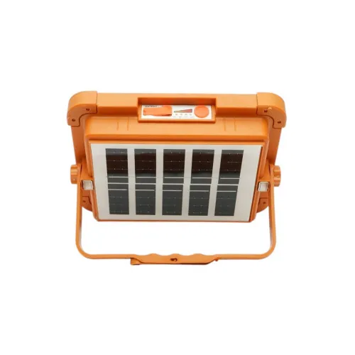 Proiector LED portabil 500W solar 3W baterie 12000mAh 6 moduri USB Power Bank IP66 — imaginea 2