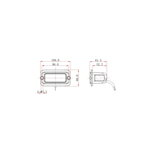 Proiector LED profesional 15W 1560 lm 12V-24V OSRAM Spot 30 grade — imaginea 2