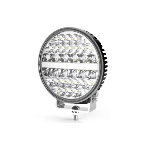 Proiector LED rotund 108W 8500 lm 12V-24V Combo cu DRL