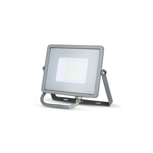 Proiector LED SMD V-TAC 20W Samsung 1600lm 6400K IP65 IK05 gri