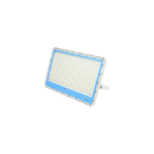 Proiector LED solar 400W 6000-8000K IP66 cu panou solar 28W baterie 40Ah si telecomanda — imaginea 5