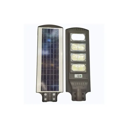 Proiector LED solar stradal 120W 11520lm cu panou solar 16W si baterie 6Ah