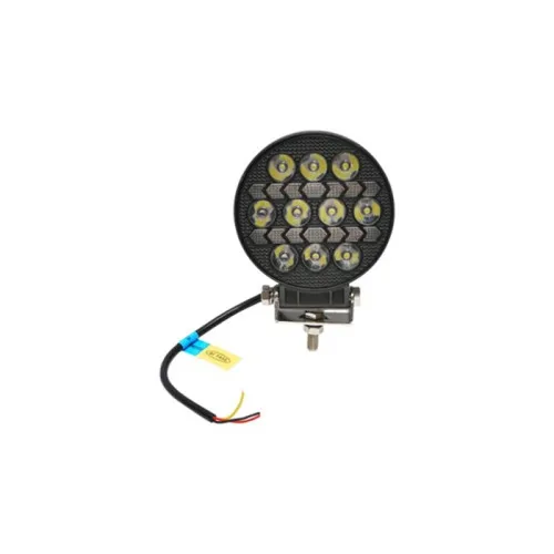 Proiector rotund LED 36W 9-80V 4 inch DRL alb-galben IP67