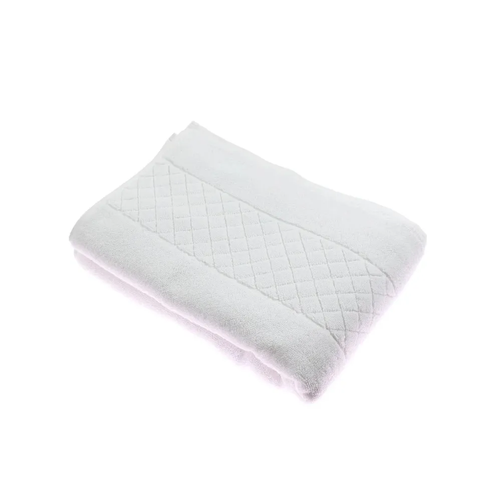 Prosop baie Caressa Hot, bumbac, alb, 70 x 130 cm